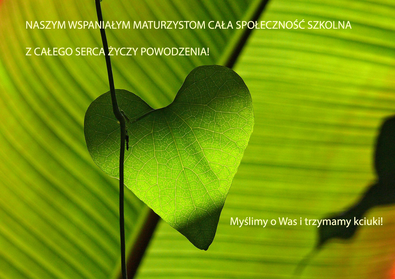 życzenia matura 2020