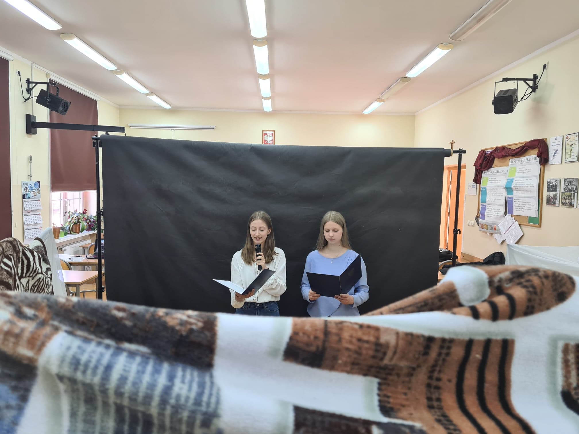Roksana i Julia w “studio”